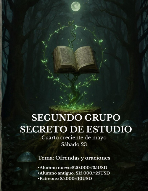 Grupo estudio Mayo - Ofrendas y oración